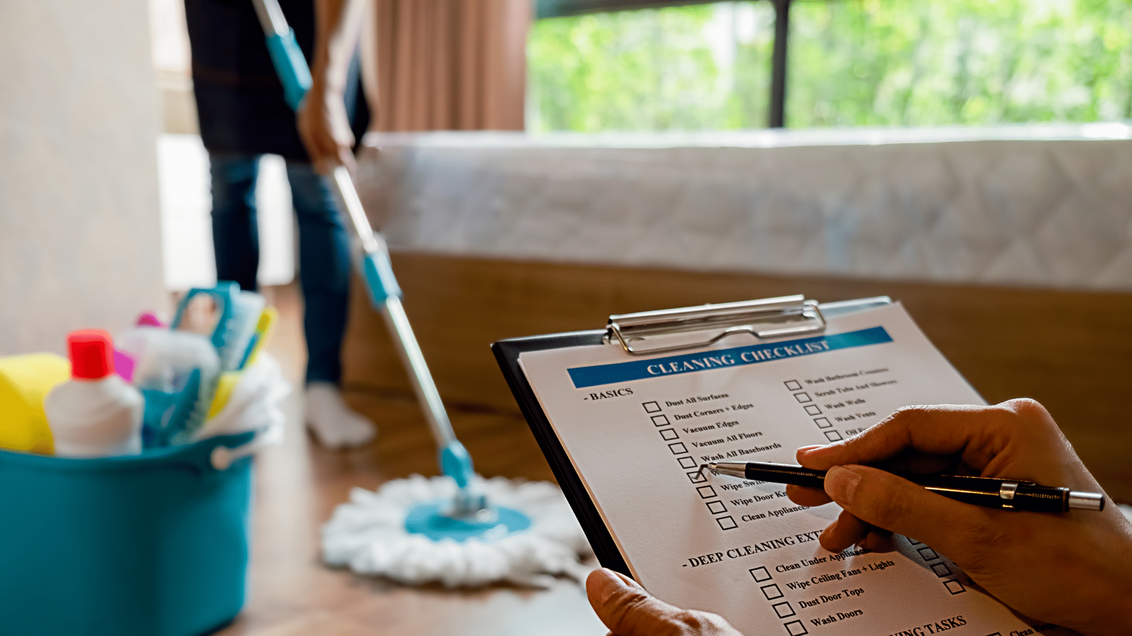 cleaning checklist